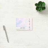 blaue Girlande Post-it Klebezettel ポストイット (オフィス)