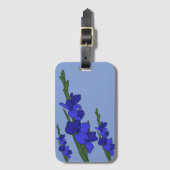 Blaue Gladiole ラゲッジタグ (正面縦)