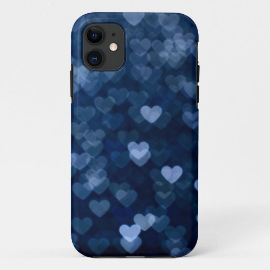 blaue Herzen Case-Mate iPhoneケース (裏面)