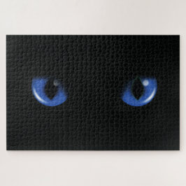 blaue Katzenaugen ジグソーパズル