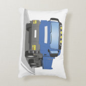 blauer Baustellen LKW アクセントクッション (裏面(縦))