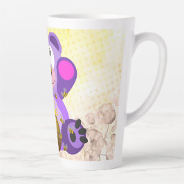 Blauer Honig Bär カフェラテマグ