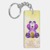 Blauer Honig Bär キーホルダー (正面左)