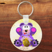 Blauer Honig Bär キーホルダー (裏面)