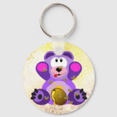 Blauer Honig Bär キーホルダー (裏面)