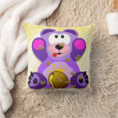 Blauer Honig Bär クッション (ブランケット)