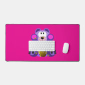 Blauer Honig Bär デスクマット (キーボード&マウス)