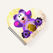 Blauer Honig Bär ノートブック (正面)