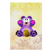 Blauer Honig Bär ポスター (正面)