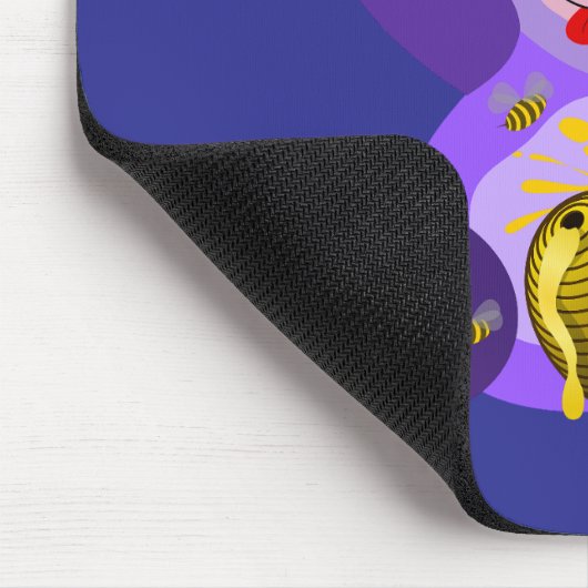 Blauer Honig Bär マウスパッド (コーナー)