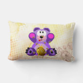 Blauer Honig Bär ランバークッション (裏面)