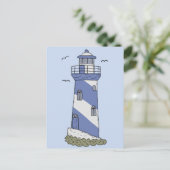 blauer Leuchturm ポストカード (スタンド正面)