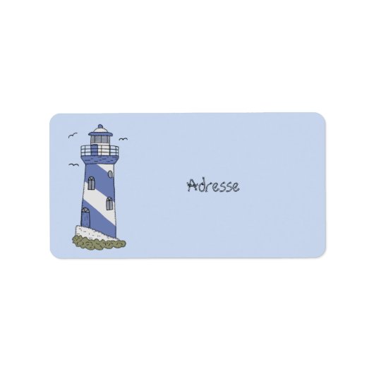 blauer Leuchturm ラベル (正面)