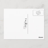 Blauer Weihnachtstraum ポストカード (裏面)