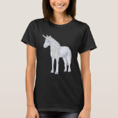 Blaues Einhorn Tシャツ (正面)