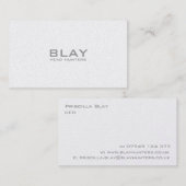 BLAYのヘッドハンター 名刺 (正面/裏面)