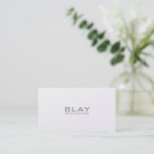 BLAYのヘッドハンター 名刺 (スタンド正面)