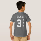 Blaze3000 キッズジャージー tシャツ (裏面フル)