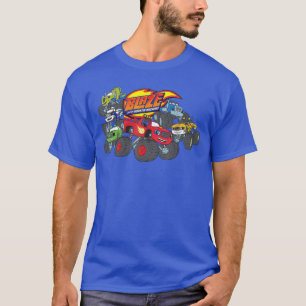 Blaze + Monster Machines + フレンズ ビンテージ Tシャツ
