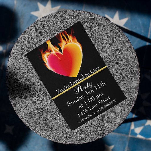 Blaze of Glory:エピック・ファイア・パーティーに参加! 招待状