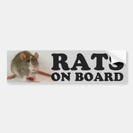(Blazed) Rats on board バンパーステッカー
