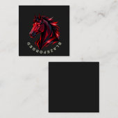 BlazeForge 馬 ビジネスカード (正面/裏面)