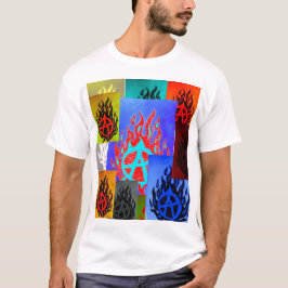 Blazinの無秩序新しいロゴ全体の無秩序のティー Tシャツ