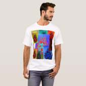 Blazinの無秩序新しいロゴ全体の無秩序のティー Tシャツ (正面フル)