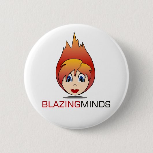 Blazing Badges! 缶バッジ (正面)