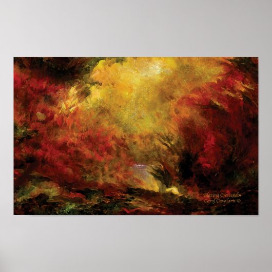 Blazing Crescendosアートポスター/プリント ポスター (正面)