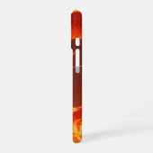 Blazing Fire Dragon | Mythical Flame Dragon Fantas iPhone 16ケース (左側面)