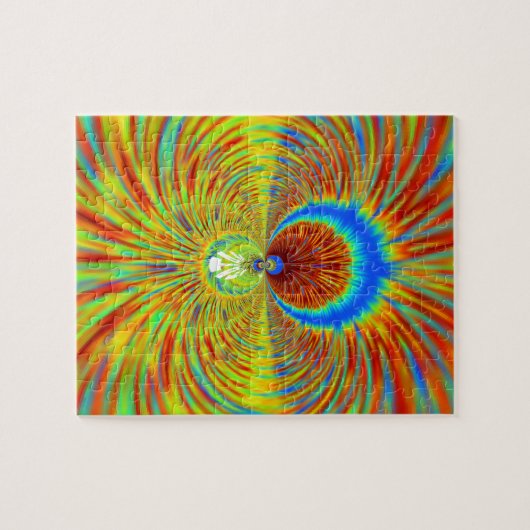 Blazing Fire Graphic designer ジグソーパズル (横)