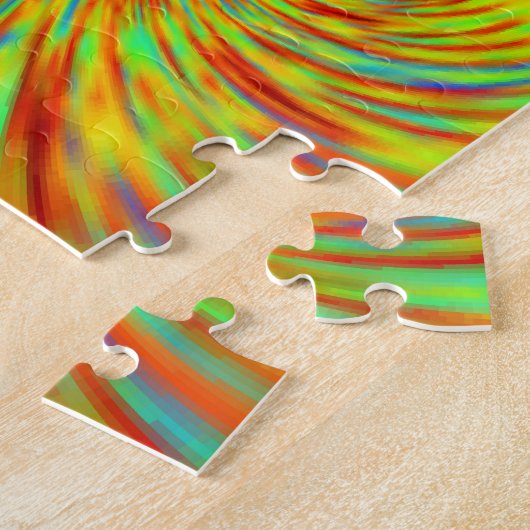 Blazing Fire Graphic designer ジグソーパズル (側面)