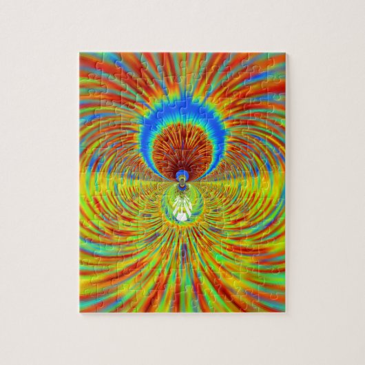 Blazing Fire Graphic designer ジグソーパズル (縦)