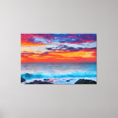 Blazing Horizon キャンバスプリント (正面)