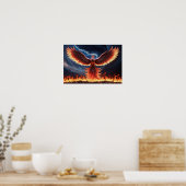 Blazing Phoenix Rise from the Ashes ポスター (キッチン)