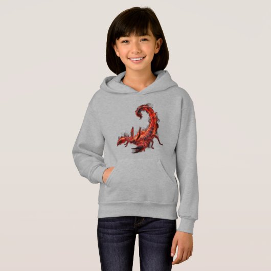 Blazing Scorpion Mythical Creature Fantasy Art (正面フル)