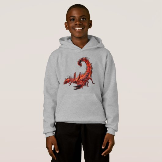 Blazing Scorpion Mythical Creature Fantasy Art (正面フル)