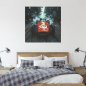 Blazing Trail: Car 26 Unleashed キャンバスプリント (インサイチュ (寝室))