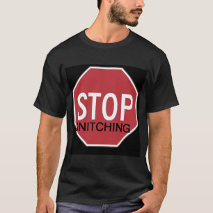 BLCKを密告することを止めて下さい Tシャツ