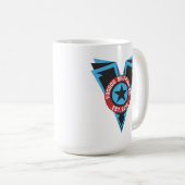 Blck及び青16のoz. コーヒーマグカップ (正面右)