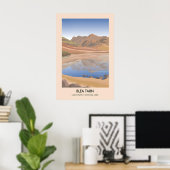Blea Tarn Lake District Travel Poster ポスター (ホームオフィス)