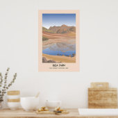 Blea Tarn Lake District Travel Poster ポスター (キッチン)