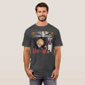 Bleach Graphic Ichigo Comic Book Style Anime Tシャツ (正面フル)