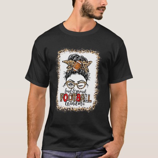 Bleached Leopard Loud Tシャツ (正面)