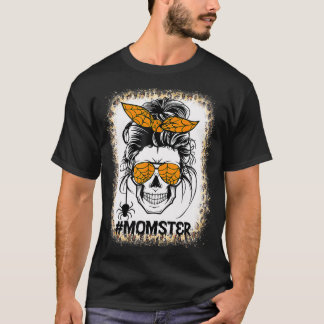 Bleached Momster Sugar Skull Mom Halloween Party C Tシャツ