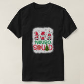 Bleached Neuro Squad Gnomies Nurse Christmas Pine  Tシャツ (デザイン正面)