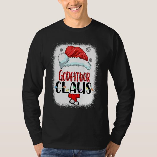 Bleached Santa Godfather Claus Christmas Matching  Tシャツ (正面)