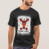 Bleached Teacher Squad Reindeer Teacher Christmas  Tシャツ (正面)