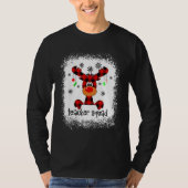 Bleached Teacher Squad Reindeer Teacher Christmas  Tシャツ (正面)
